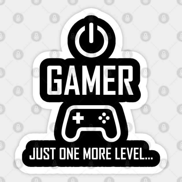 Gamer 2 Gamer Sticker TeePublic